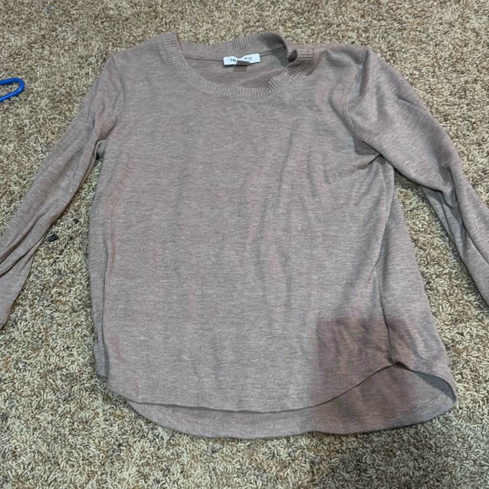 brownish long sleeve